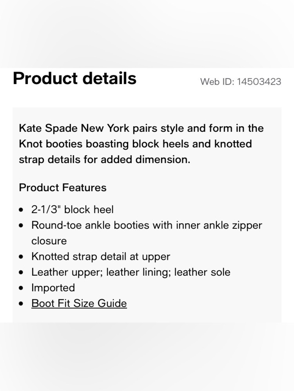 Kate Spade Knott Mid Boot - Picture 5 of 12